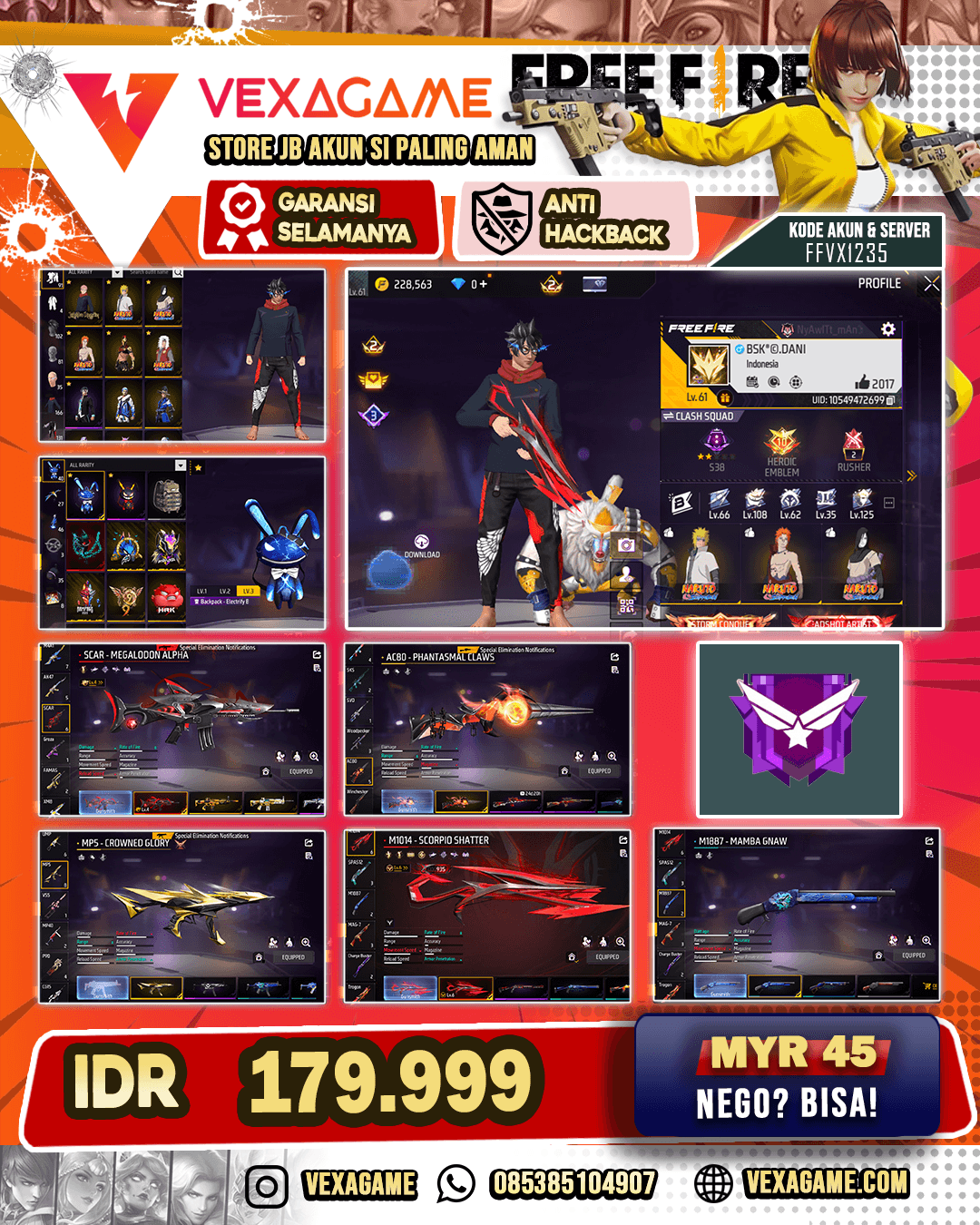4 Bundle Naruto 1 JJK | 2 EVO 1 TW MAX