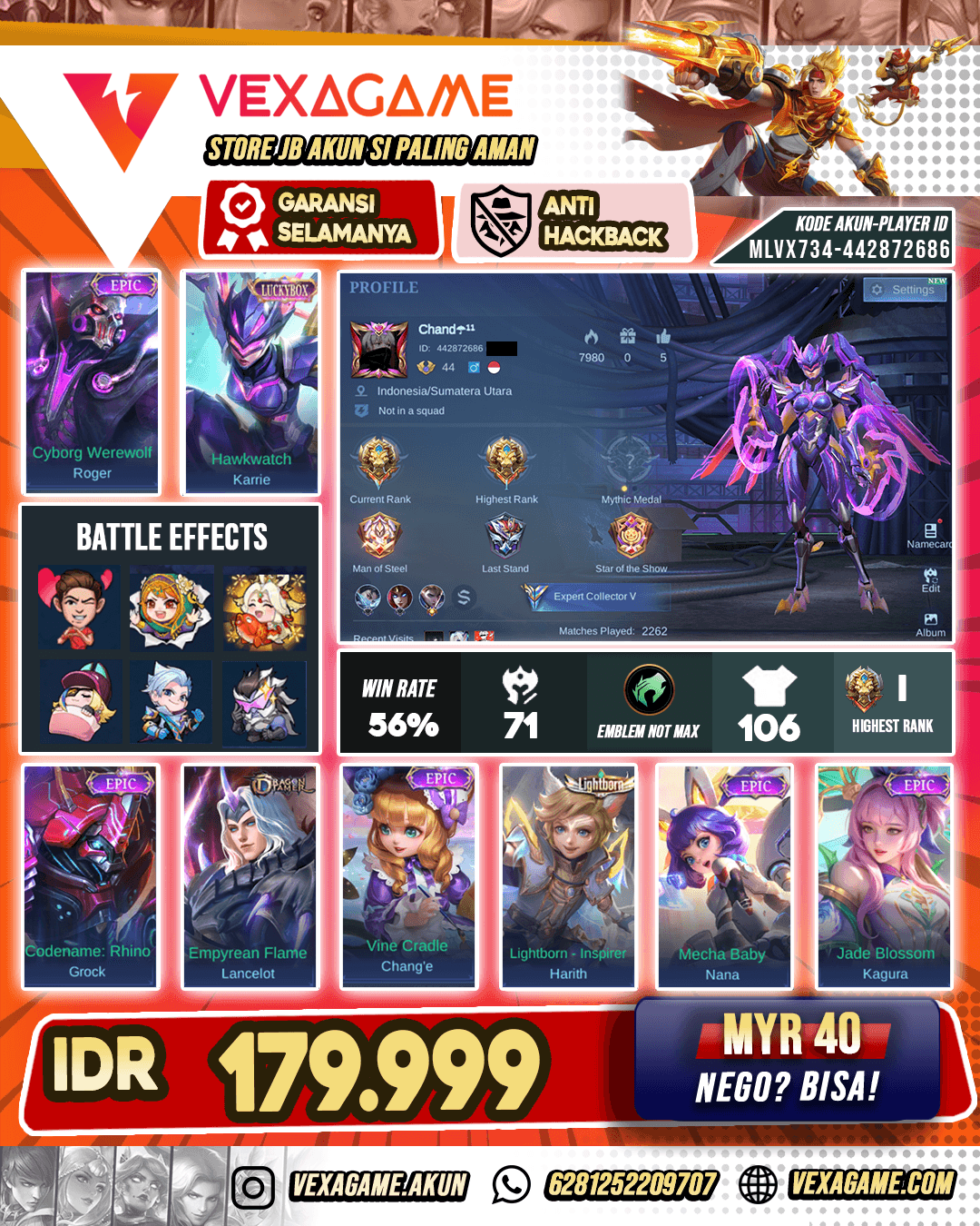 Karrie Luckybox Murah