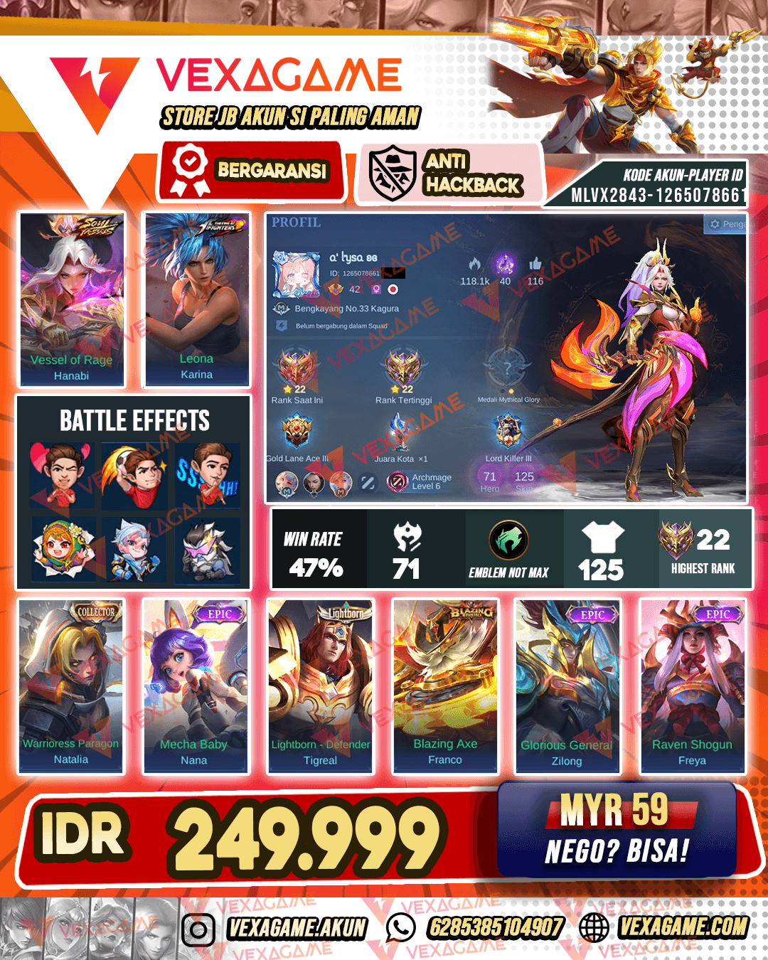 Hanabi Soul Vessel | Polosan