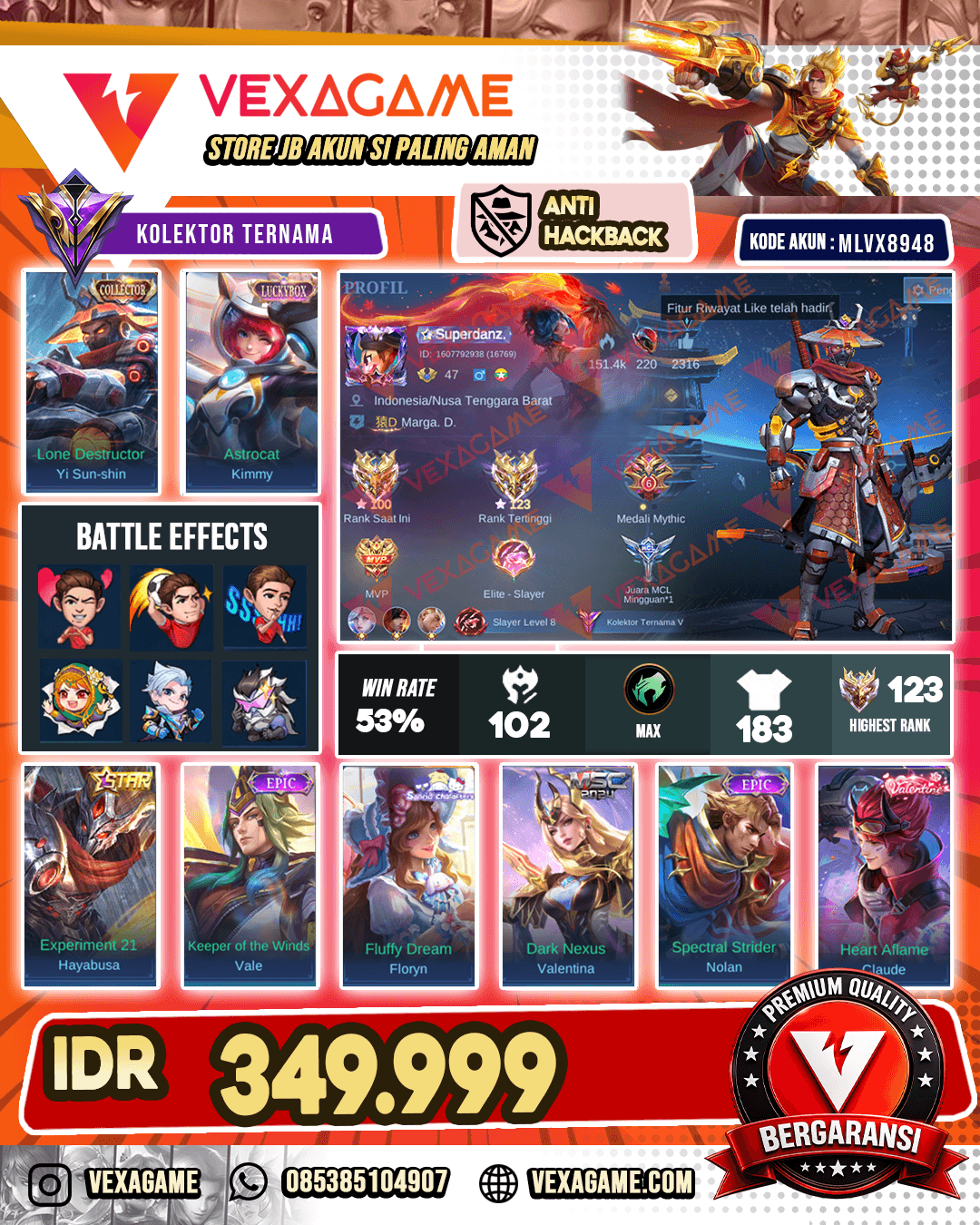 YSS Collector X Kimmy Luckybox | Ex Immortal