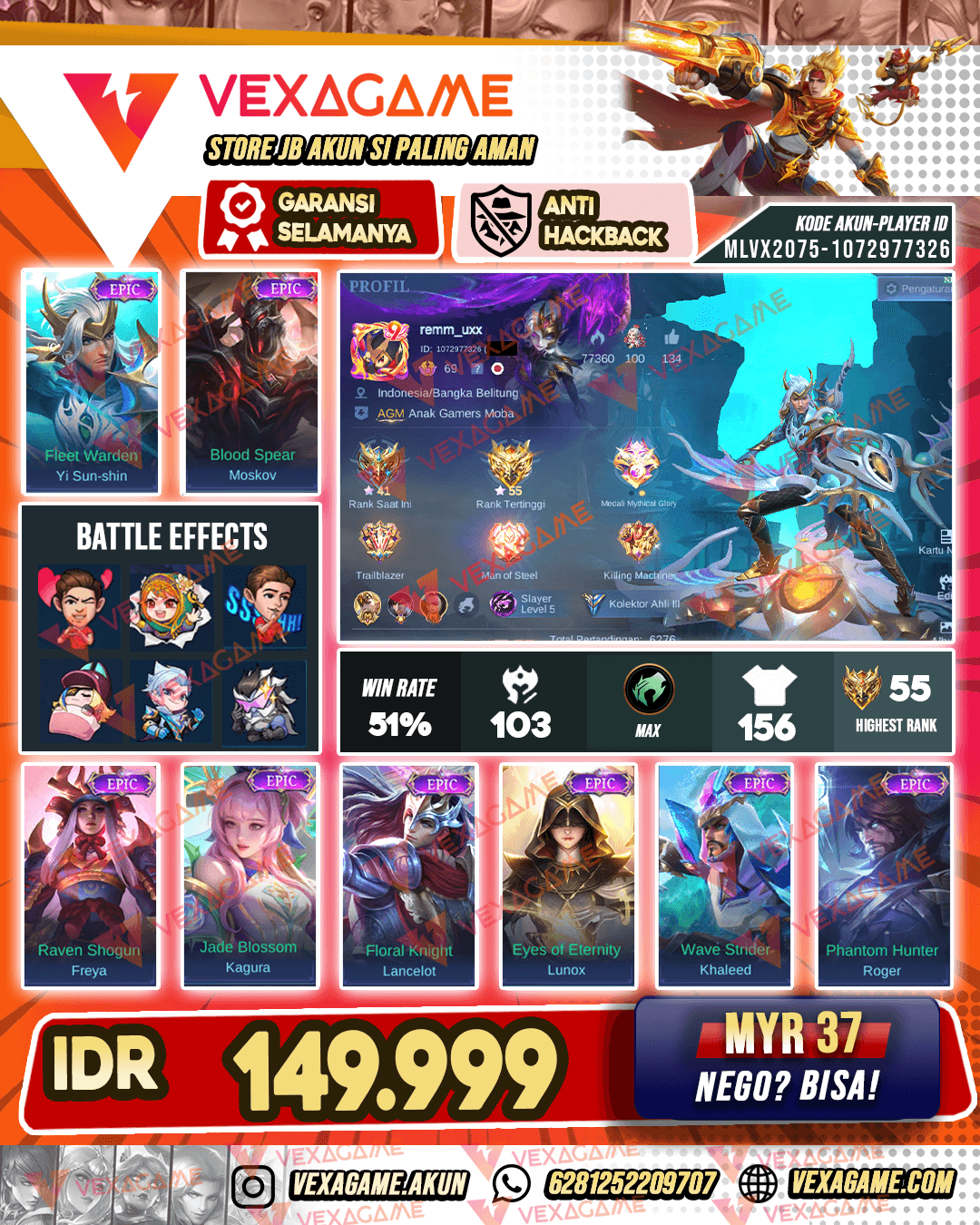 YSS Epic | Moskov Epic