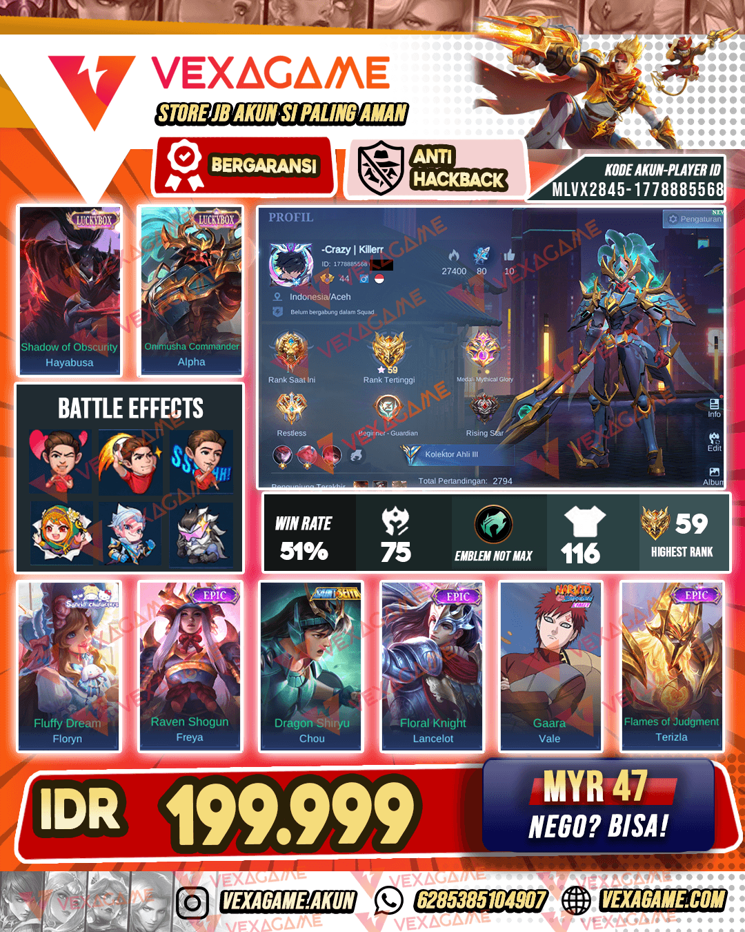Alpha LuckBox | Hayabusa LuckyBox