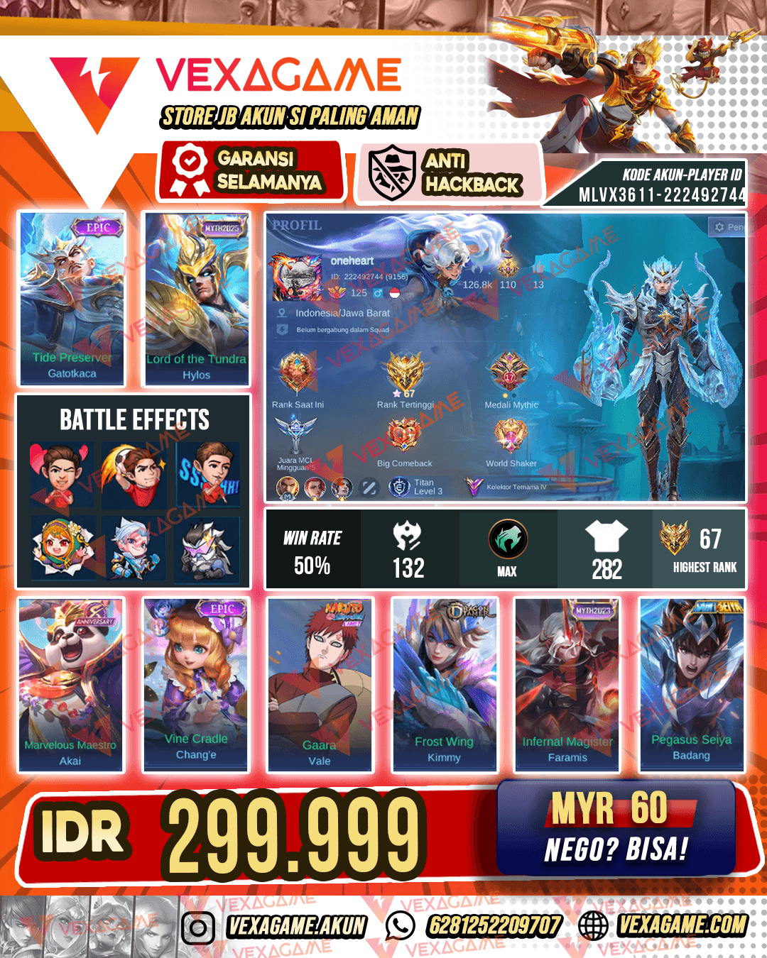 Gatotkaca Epic | Hylos MYTH | Emblem + Hero MAX