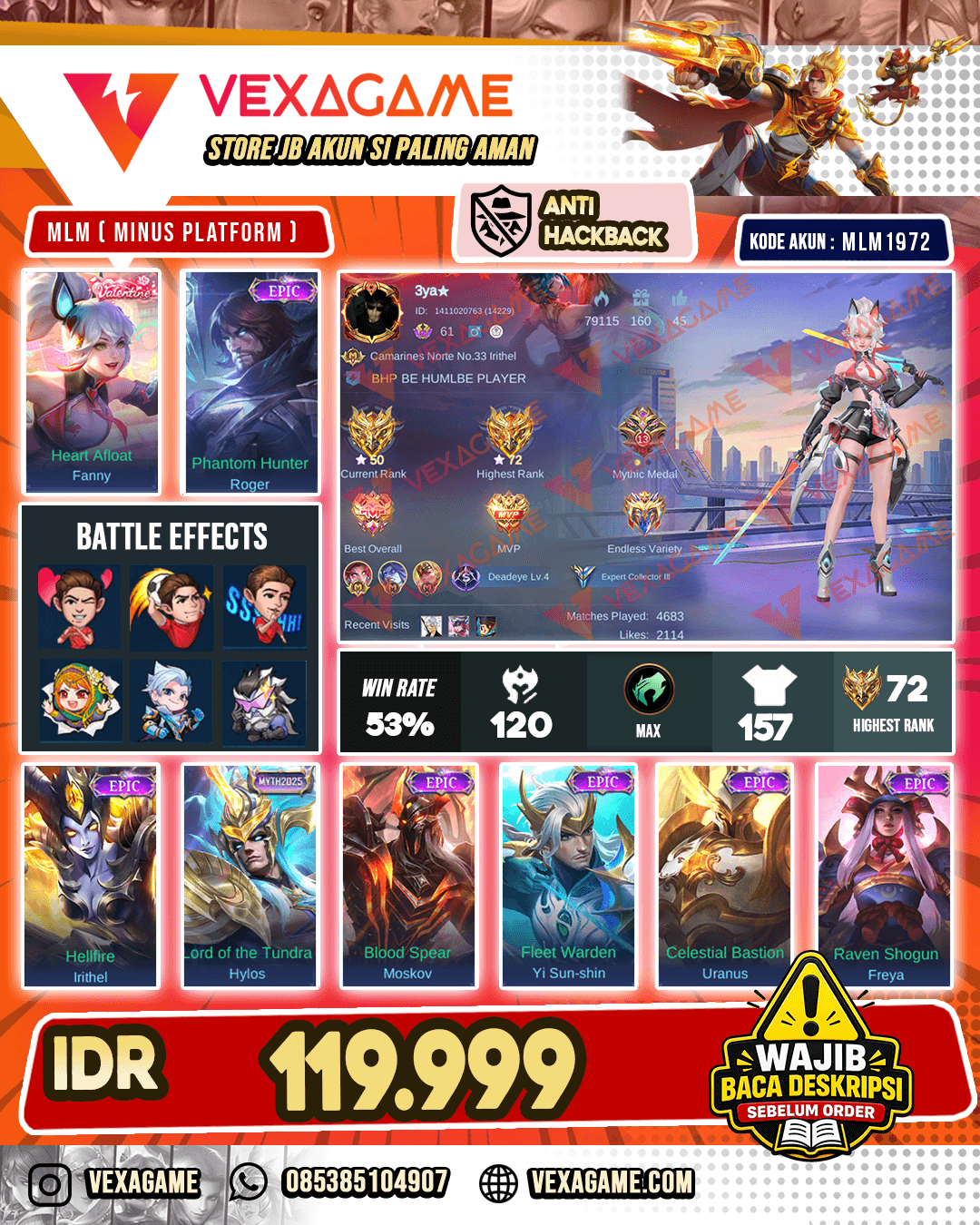 Fanny Valentine | Roger Epic