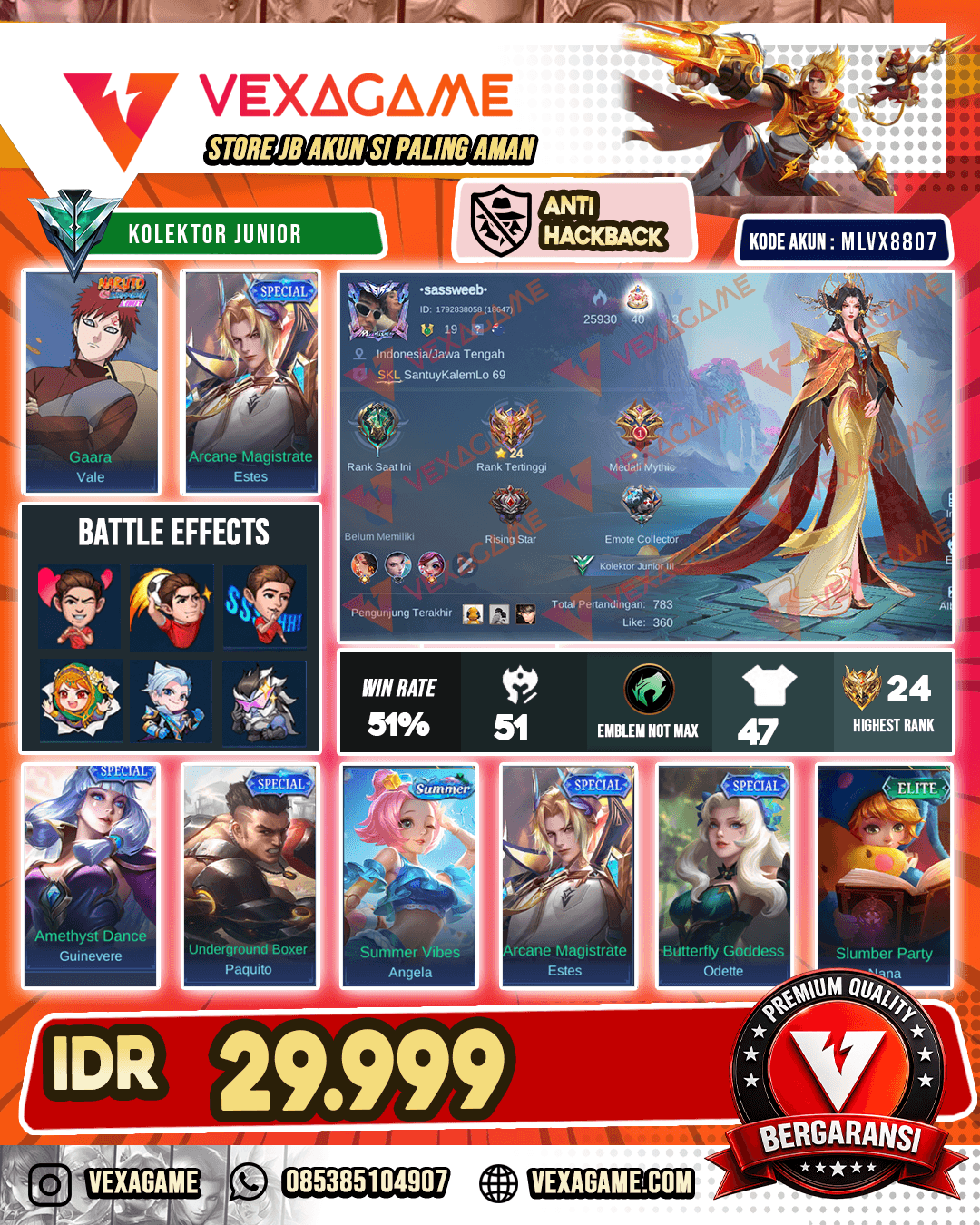 Akun Murah Harga Pelajar