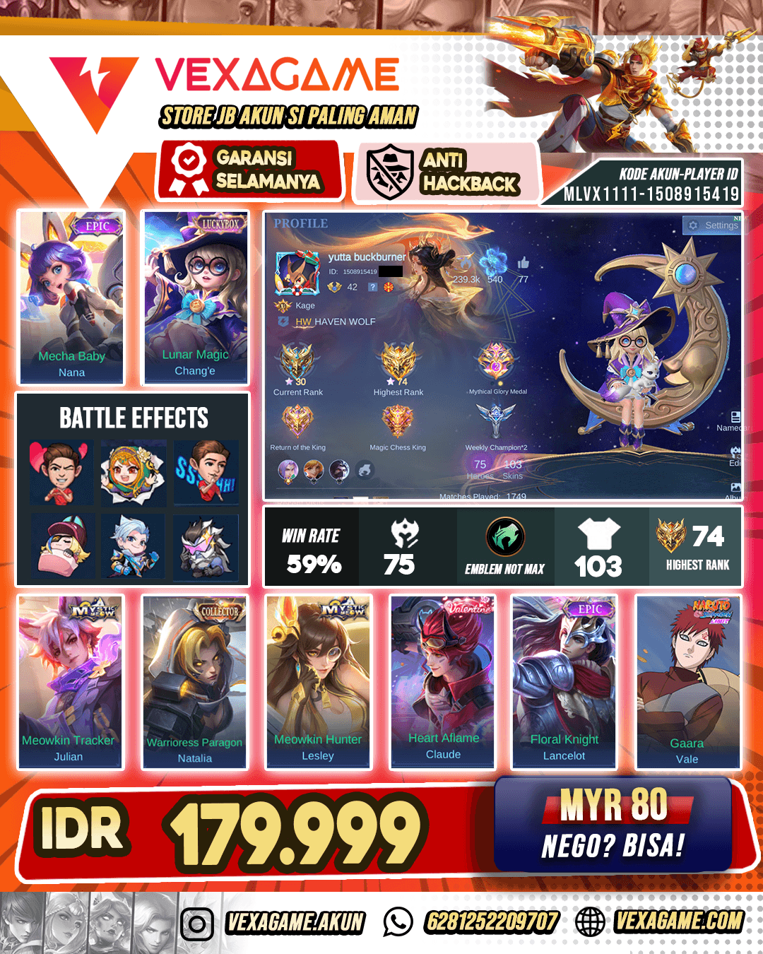Change Luckybox