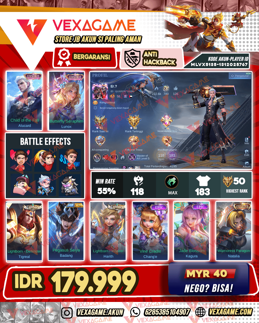 Alucard Luckybox | Lunox Luckybox