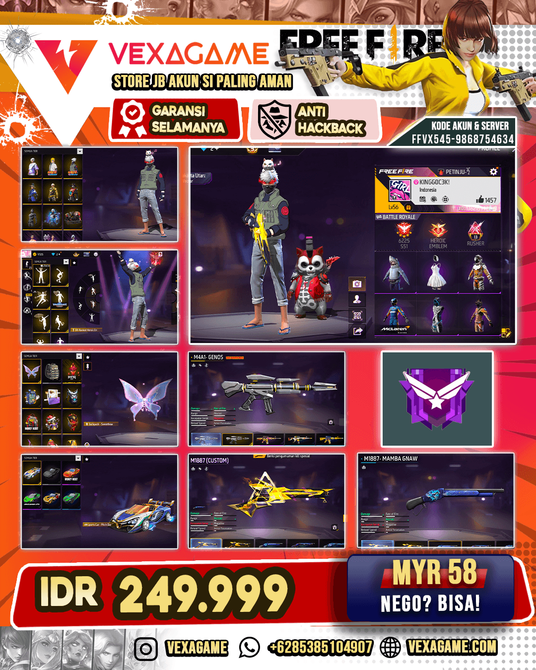 SG 4 RASA | M4A1 GENOS | VAULT 200++