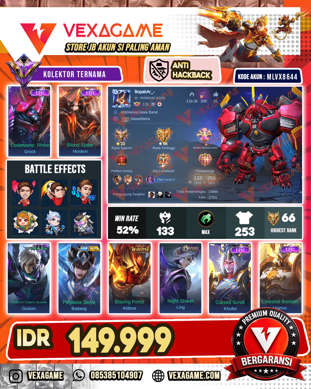 Grock Epic | Moskov Epic