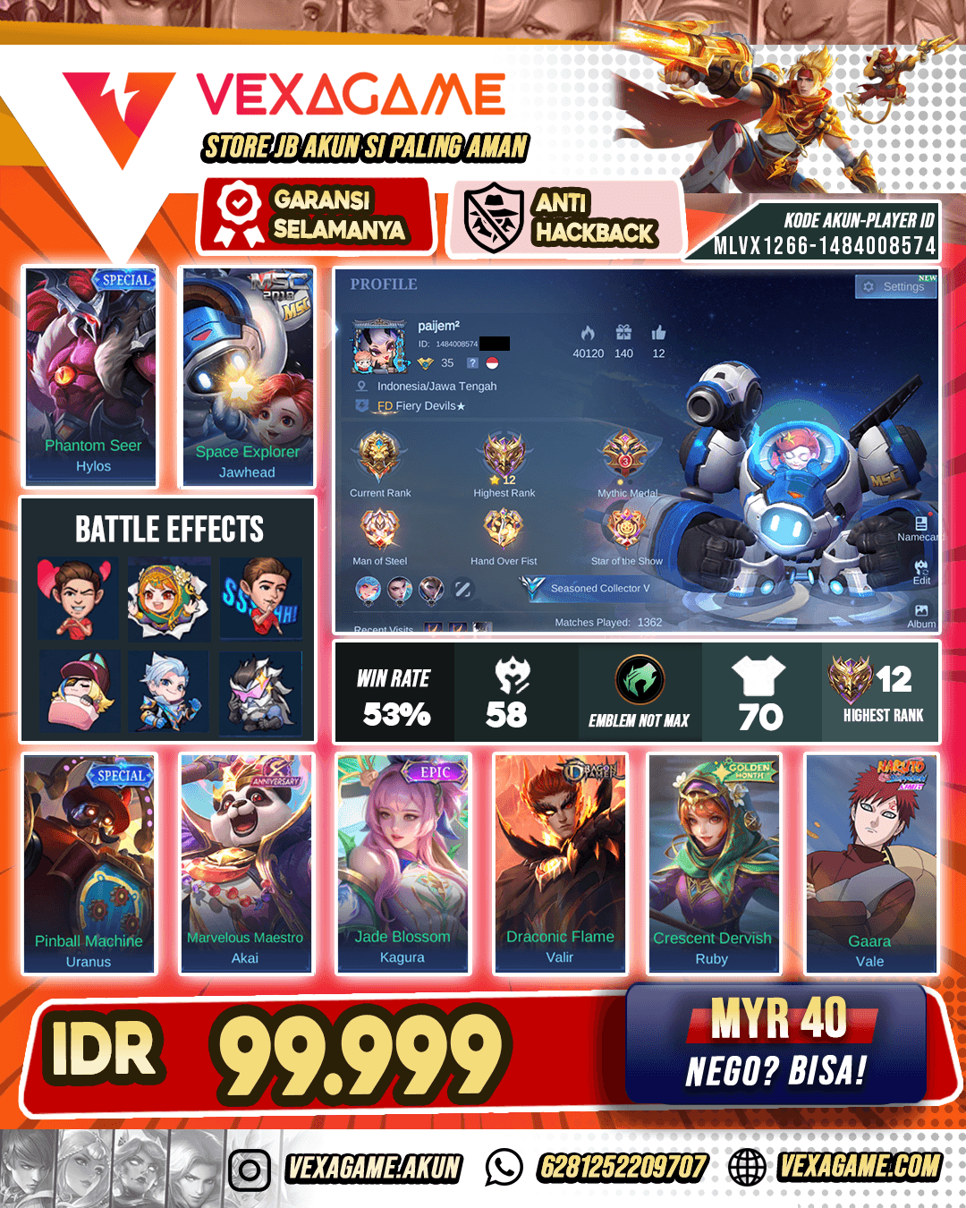 Akun Harga Pelajar