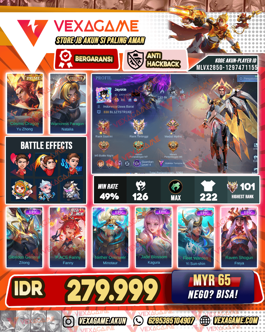 Yu Zhong Prime | Ex immo | Emblem MAX
