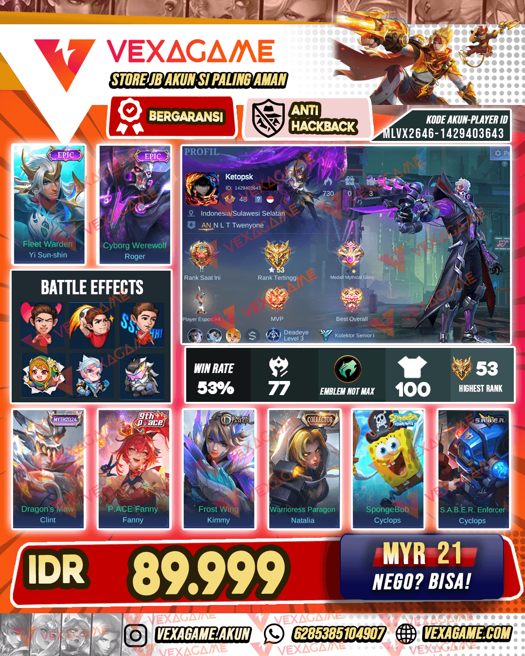 Roger Epic X Yi Sun Shin Epic | Ex Glory