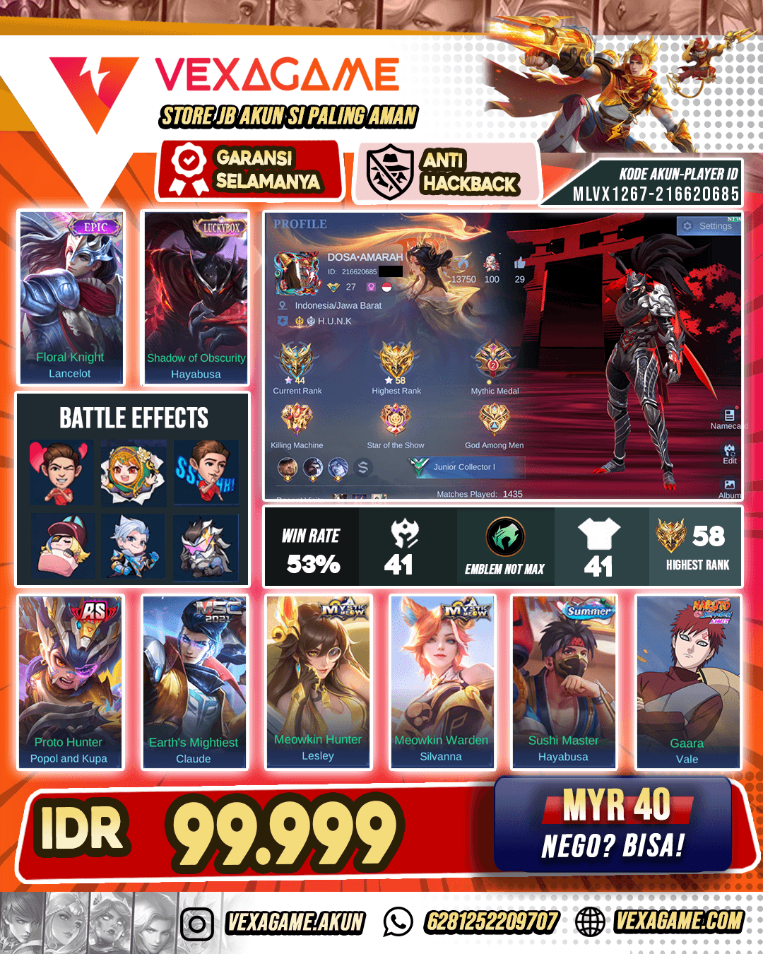 Hayabusa Luckybox Murah