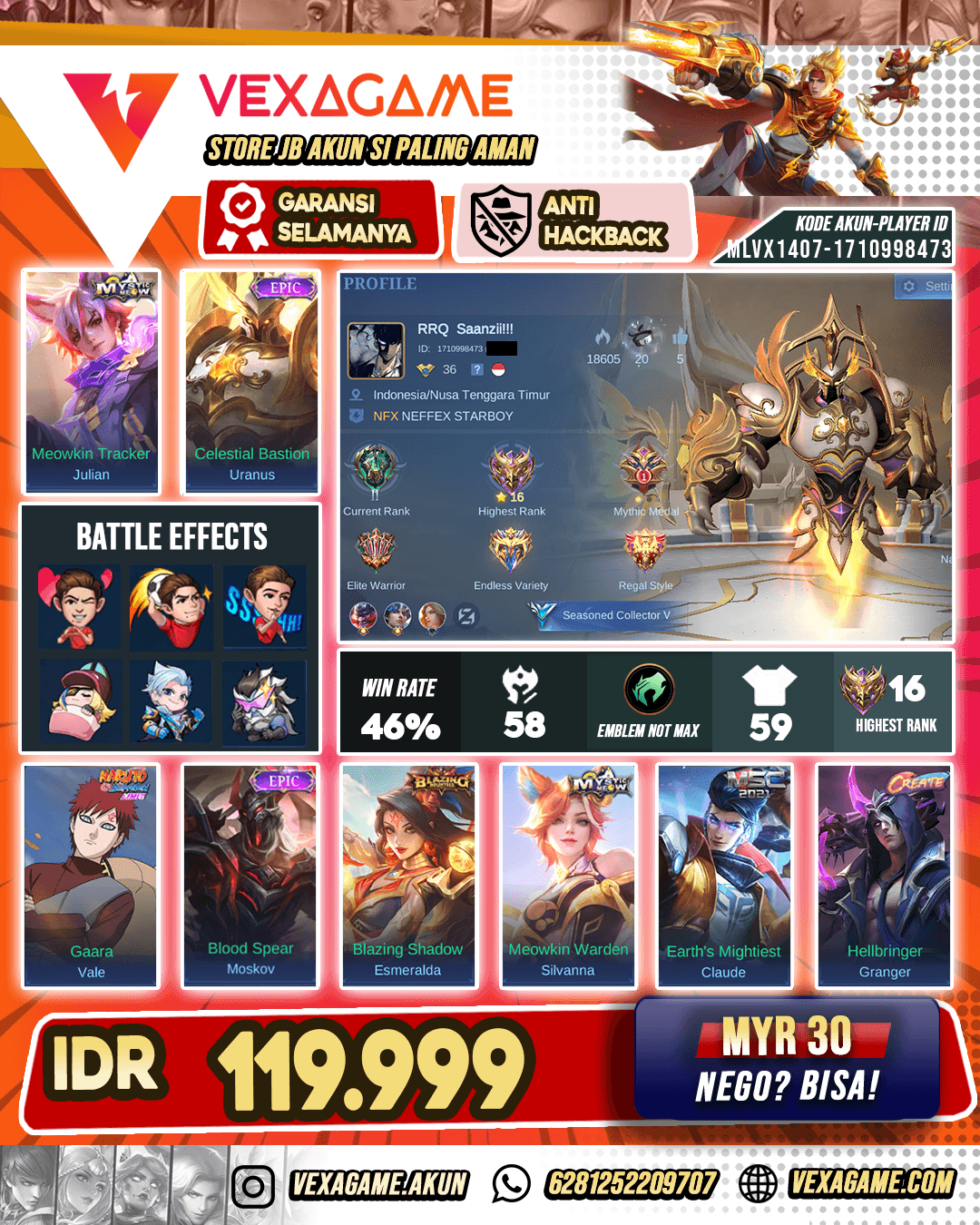 Uranus Epic Murah