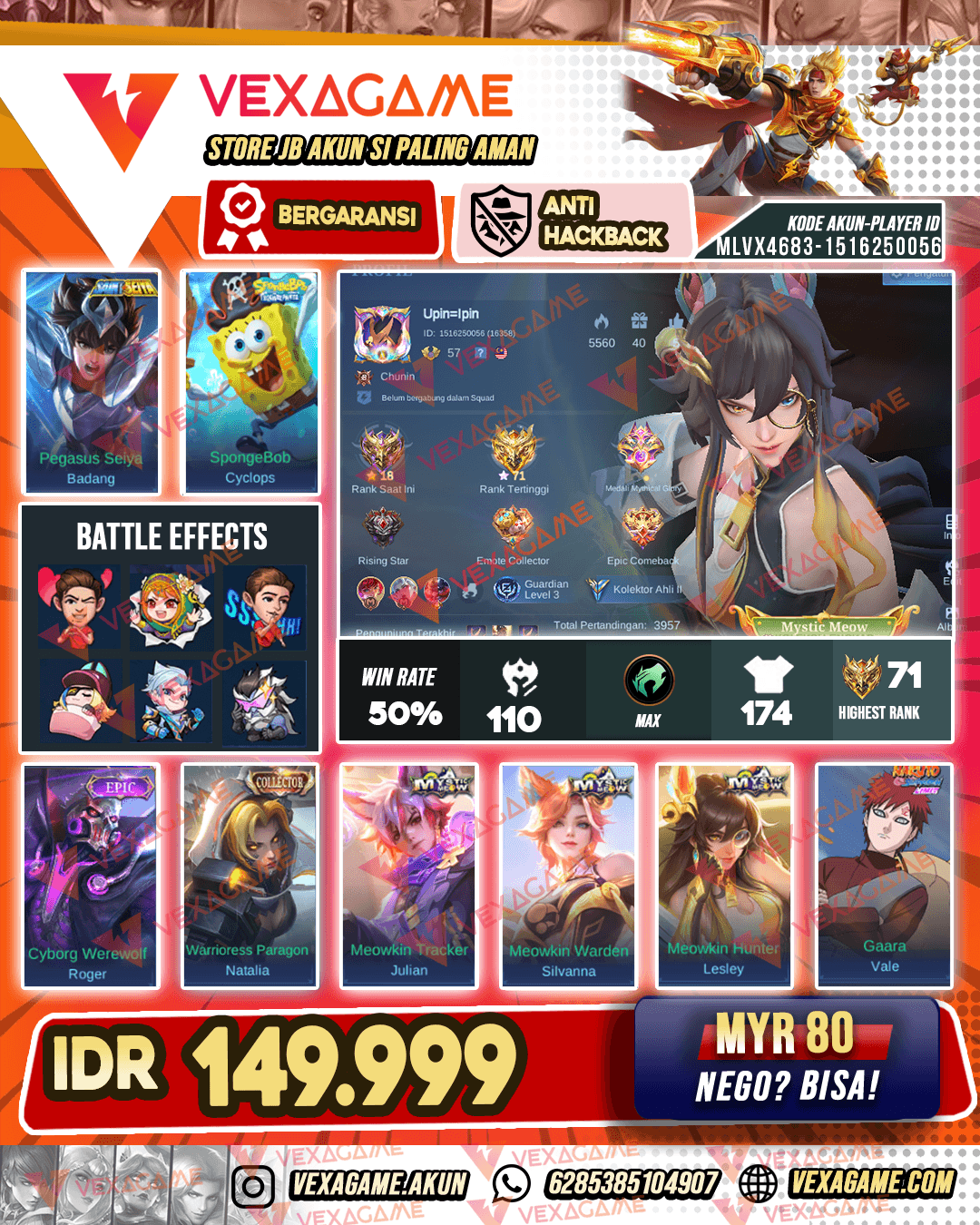 Full Mystic Miaw | Emblem MAX