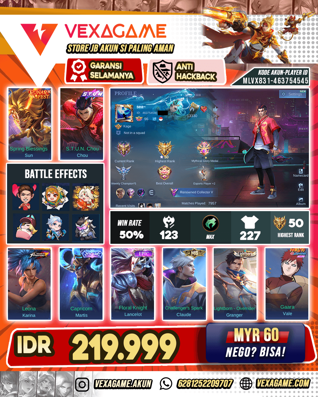 Chou STUN | Kolektor Ternama