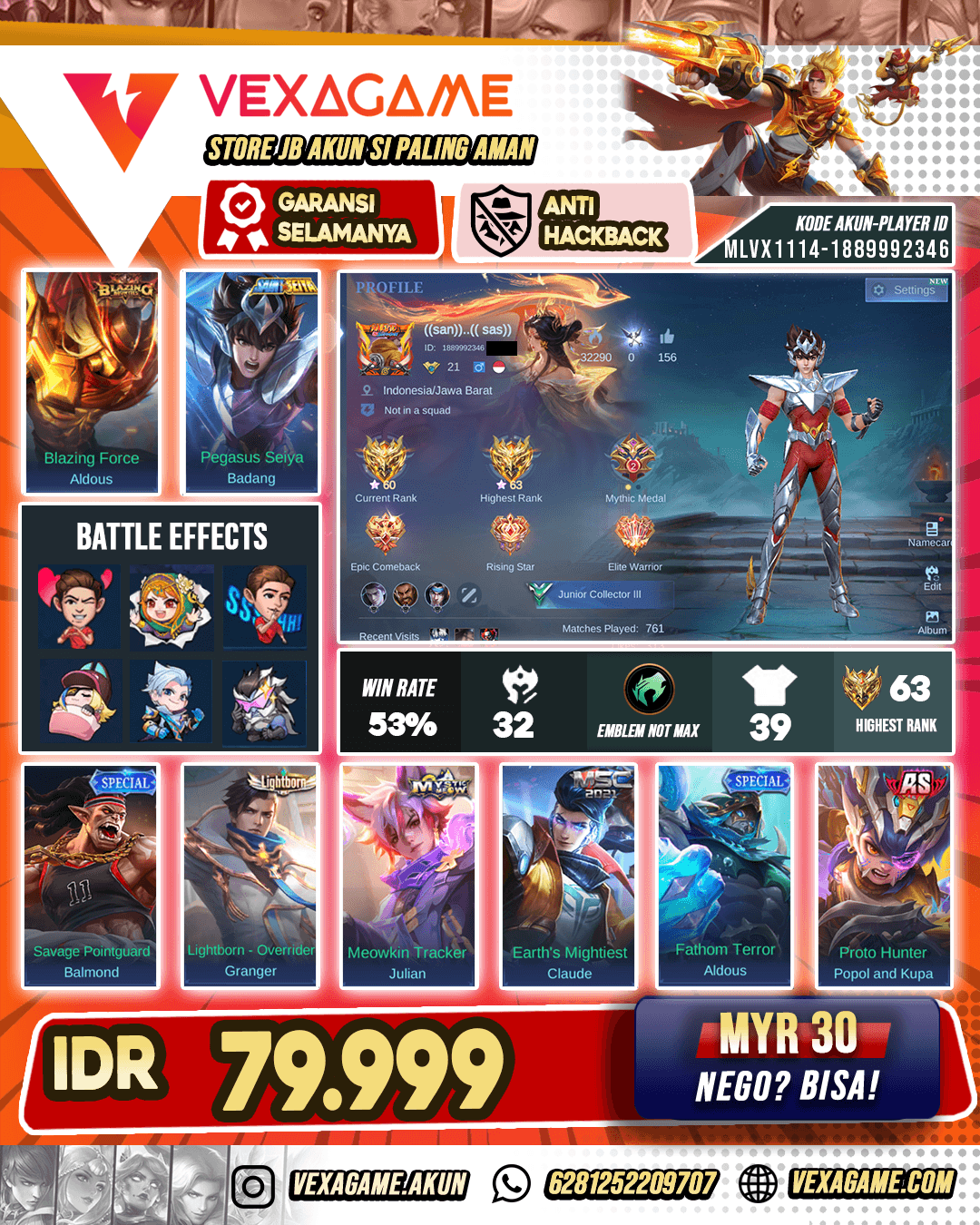 Polosan Glory Murah