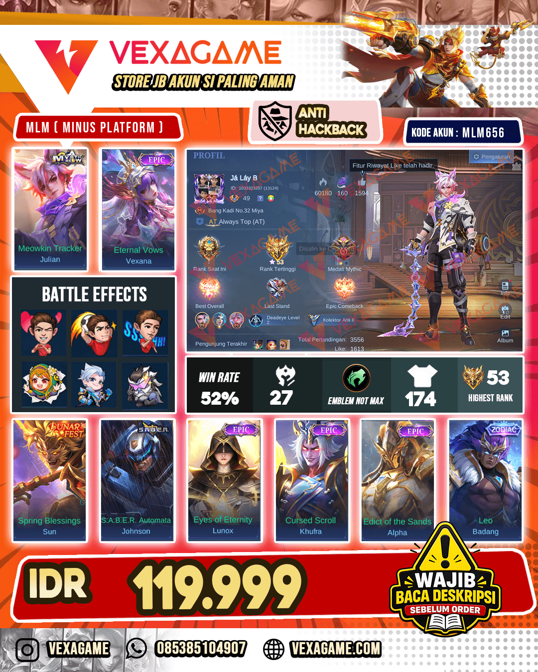 Julian Miaw X Vexana Epic
