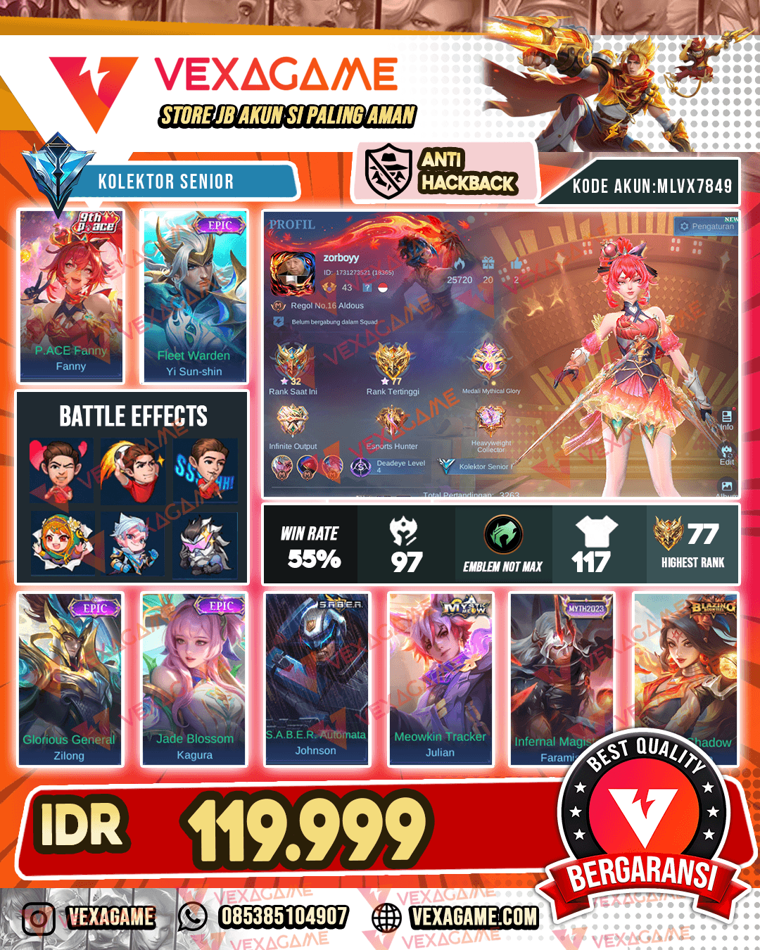 Fanny Pace | YSS Epic