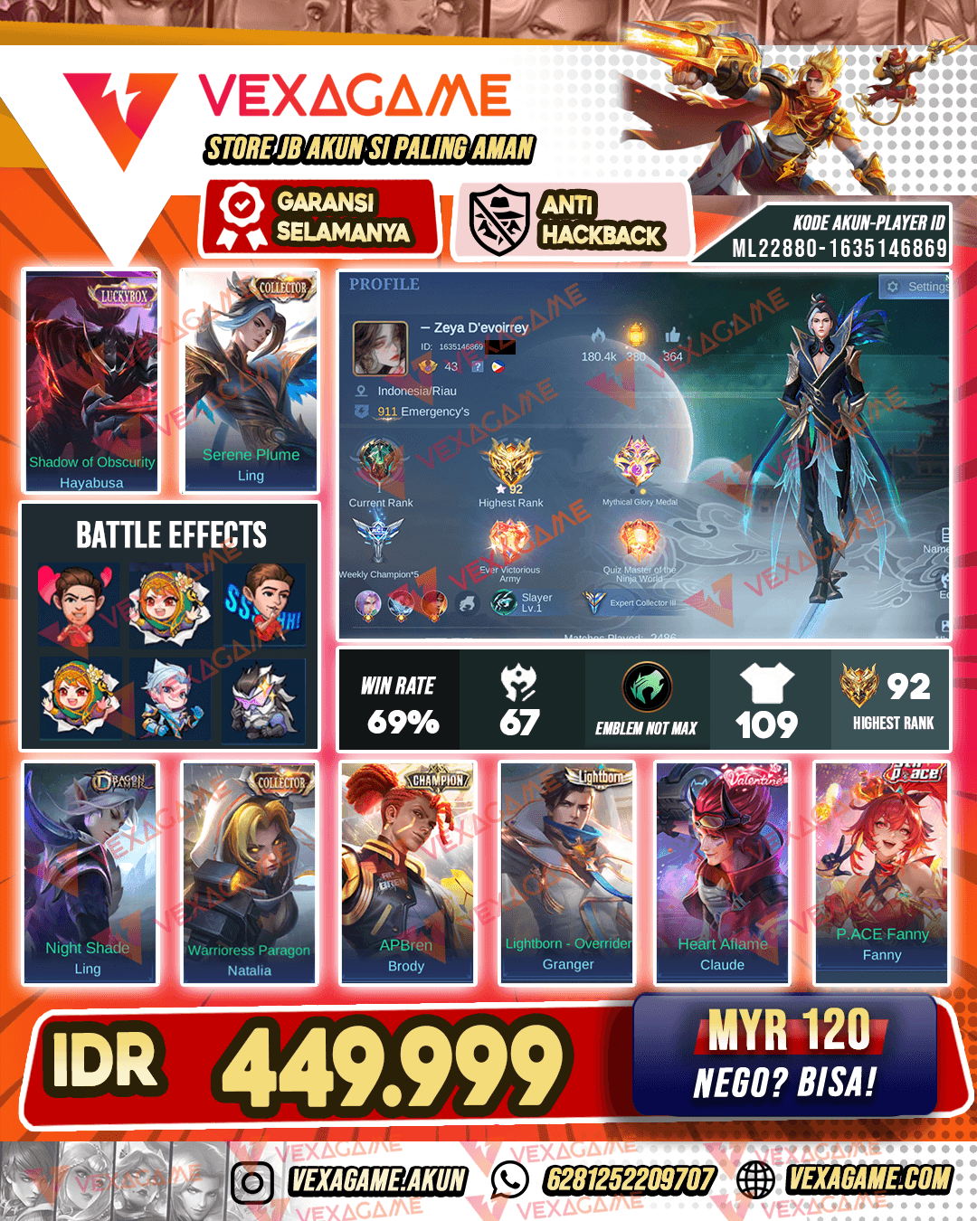 Ling Collector | Hayabusa Luckybox