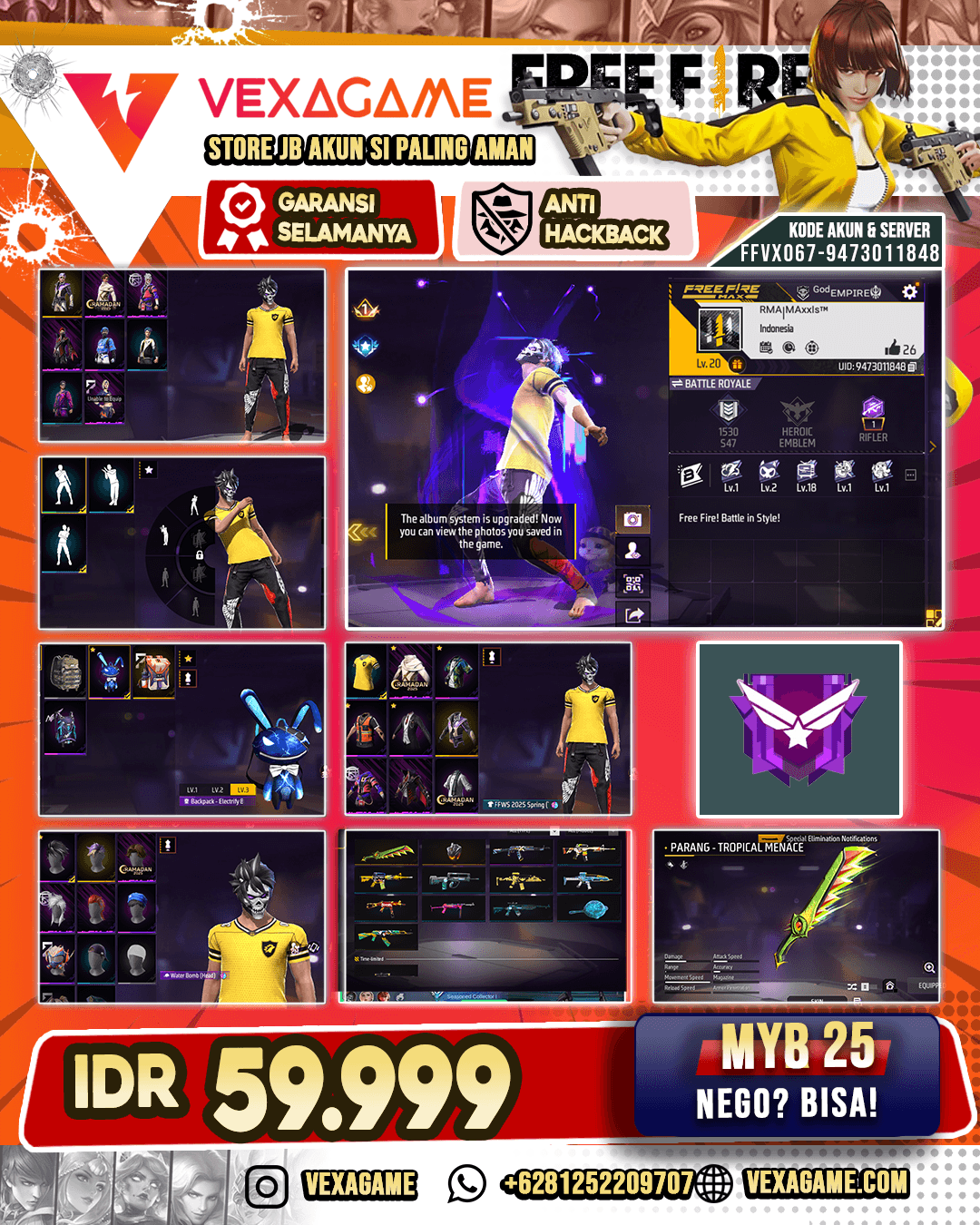 Akun Polosan Paket Pelajar