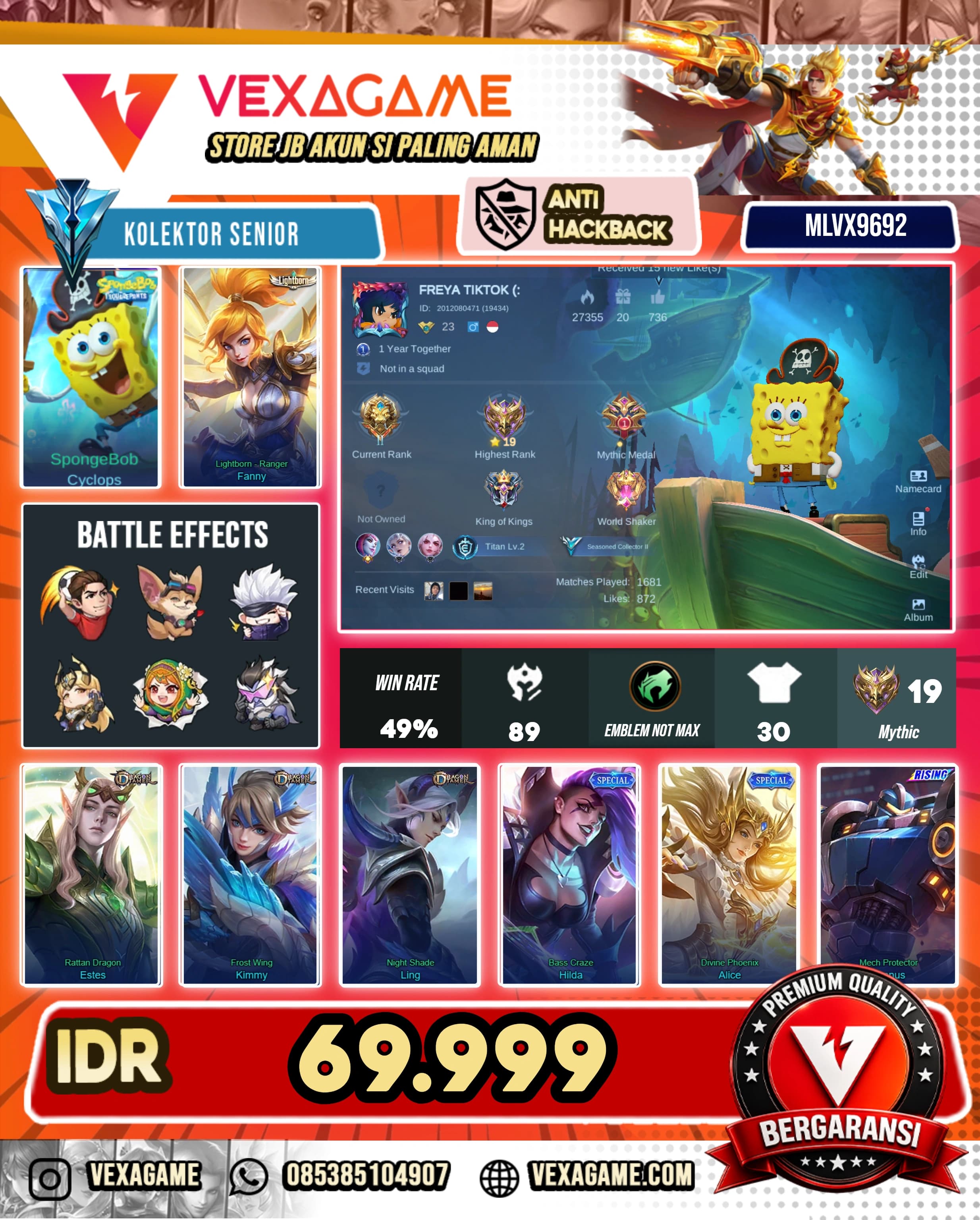 Cyclops Spongebob | Fanny Lightborn