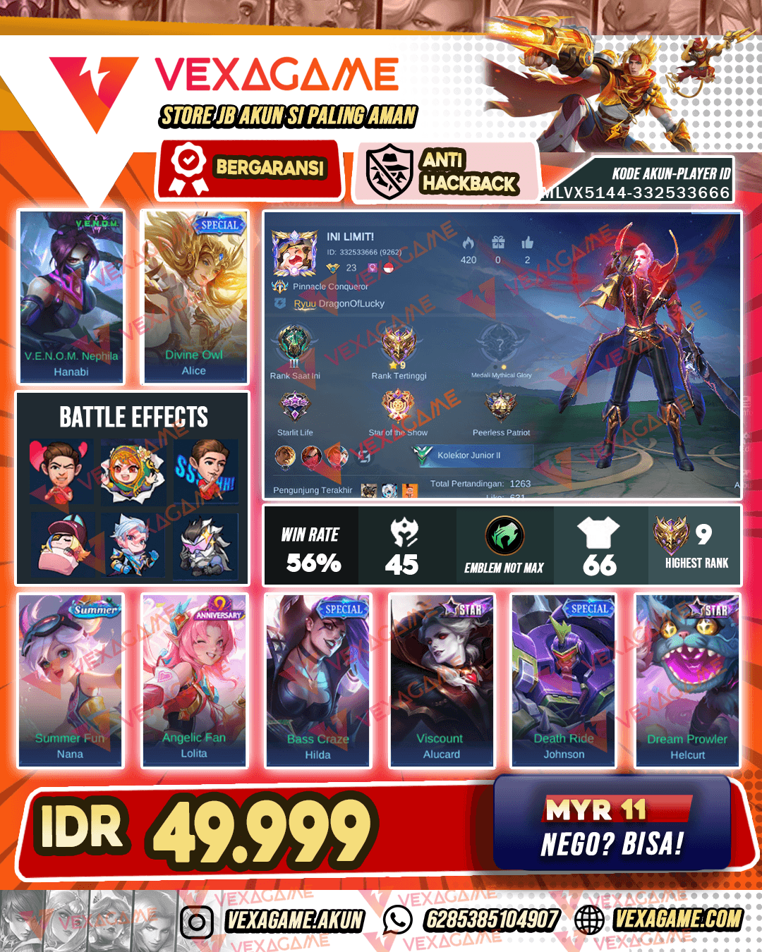 Akun Murah