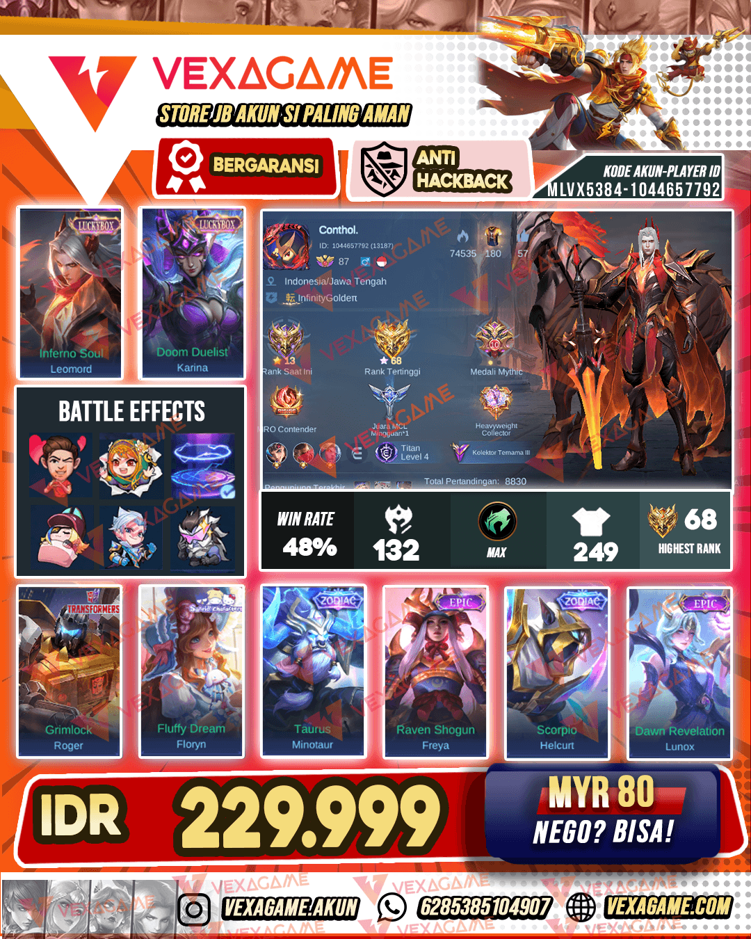 Leomord Luckybox |  Karina Luckybox