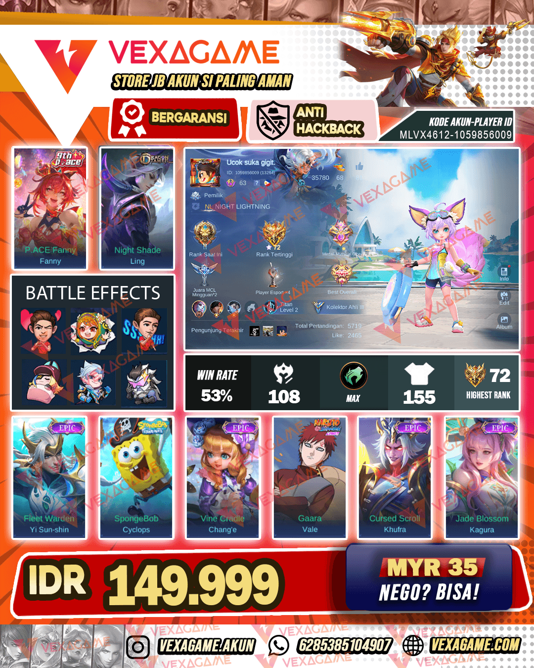 Fanny P ACE | Ling Dragon Tamer