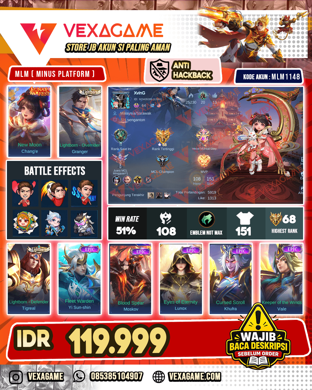 Change Lunar Fest X Granger Lightborn