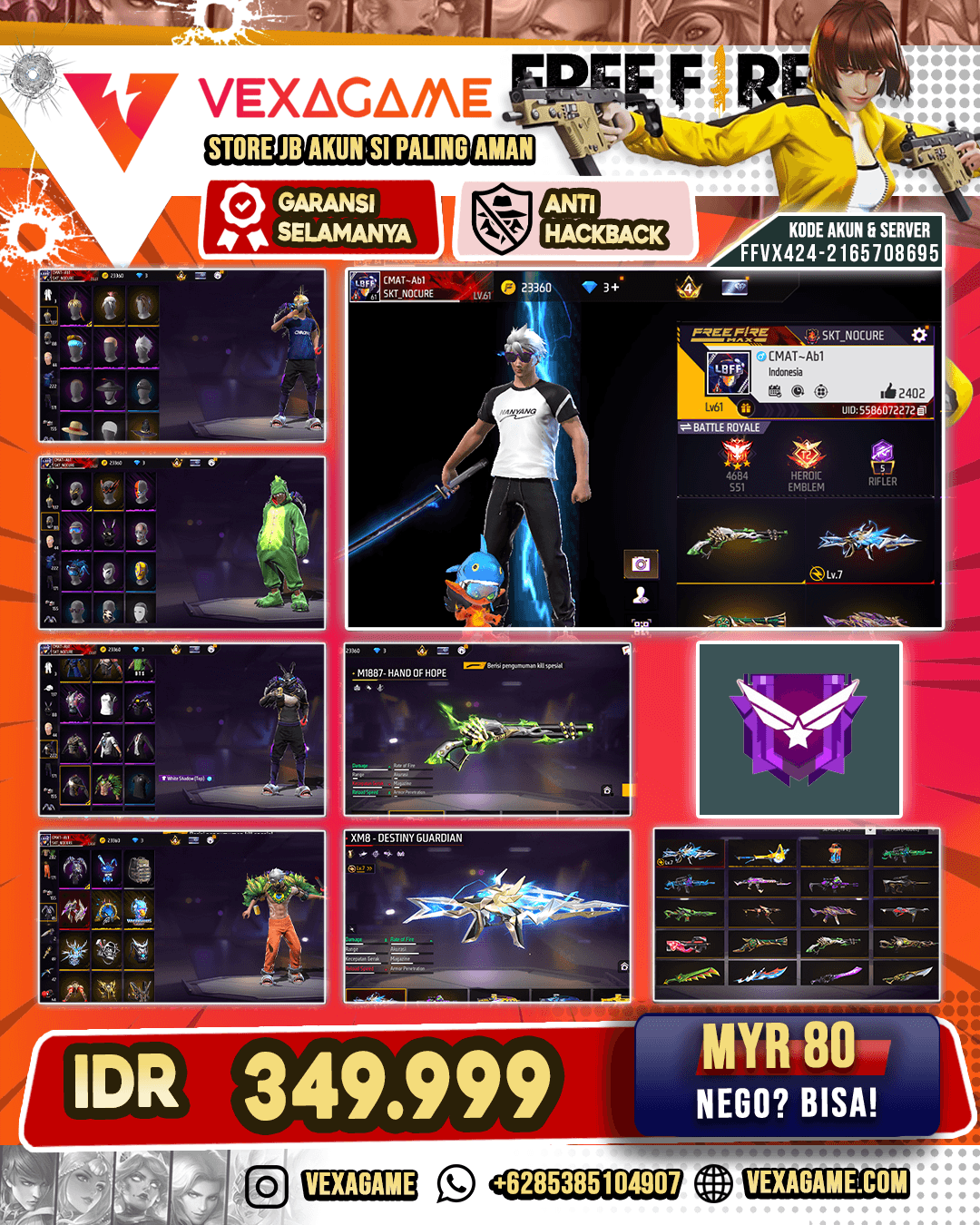 EVO MAX 1 | SG LUMUT | VAULT 200++
