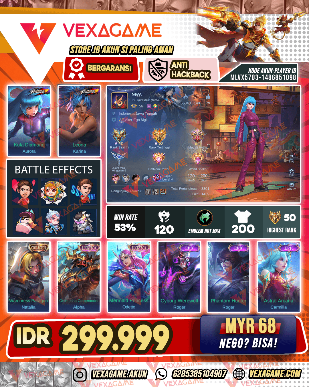 Aurora KOF | 2 Luckybox