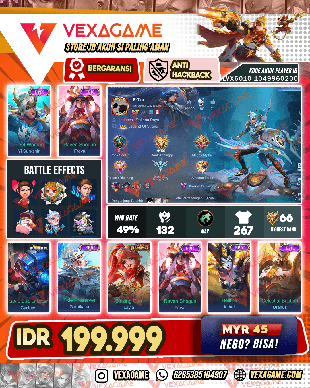 YSS Epic | Emblem & Hero Max