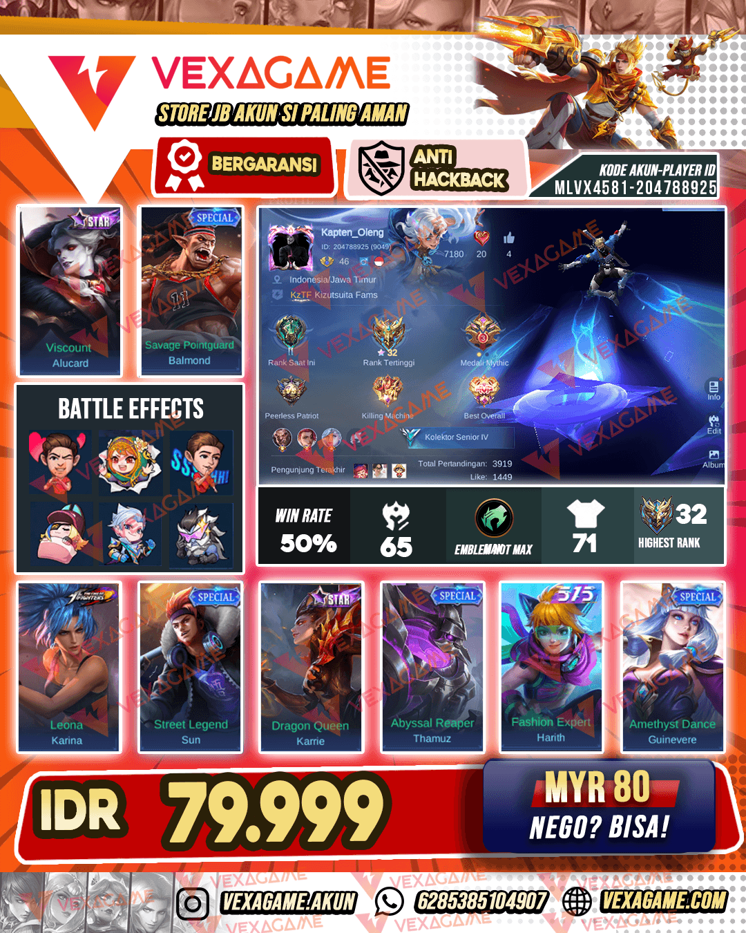 Akun Murah