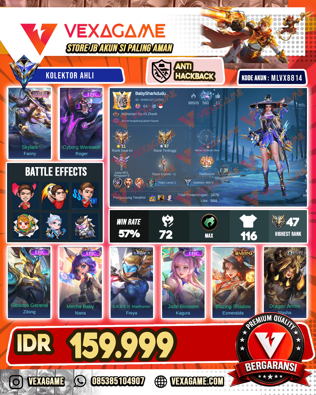 Fanny Luckybox X Roger Epic