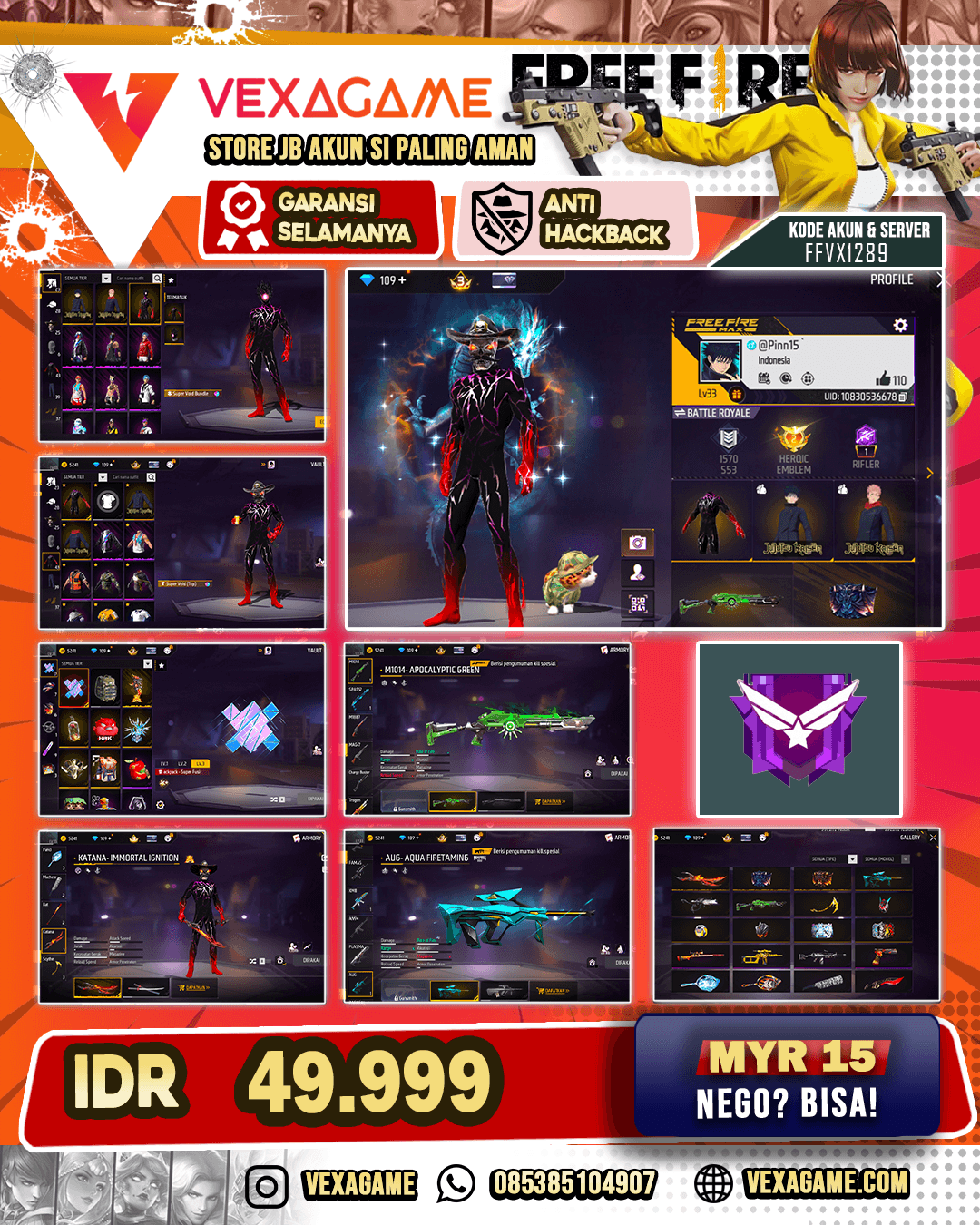 BUNDLE VOID | BUNDLE JJK | SG INCUBATOR | KATANA LOBBY ON