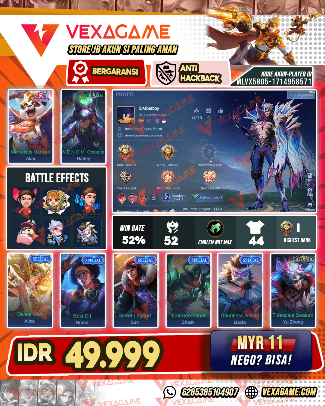 Akun Murah Meriah