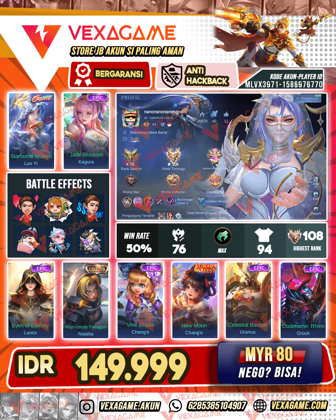 Luoyi Create | Ex Immortal