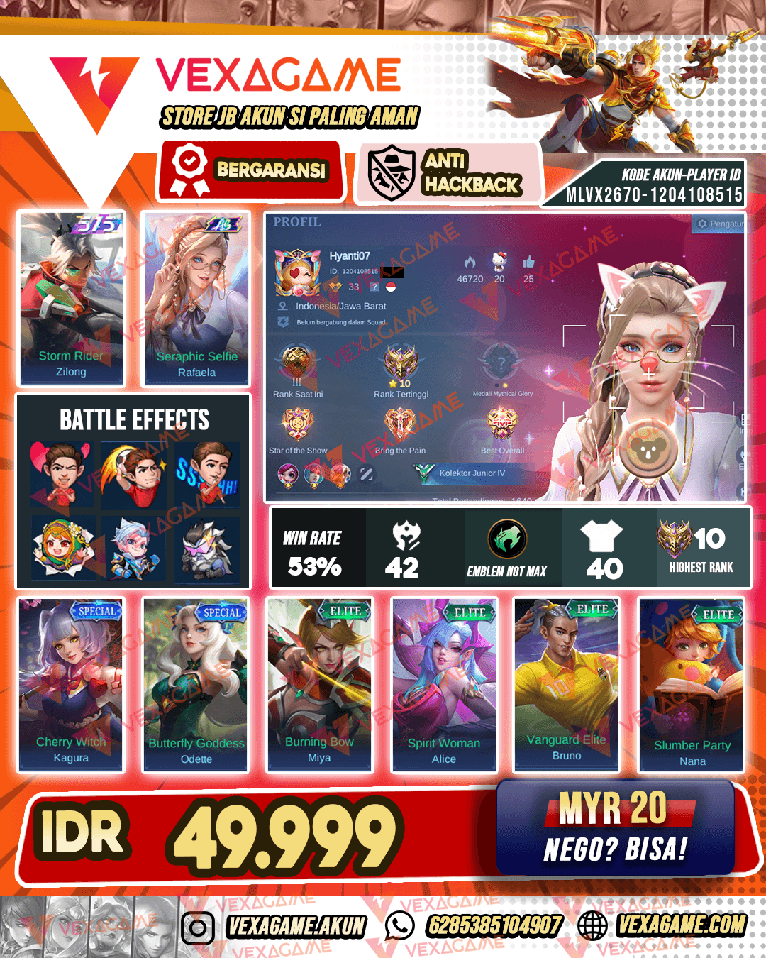 Akun Harga Pelajar