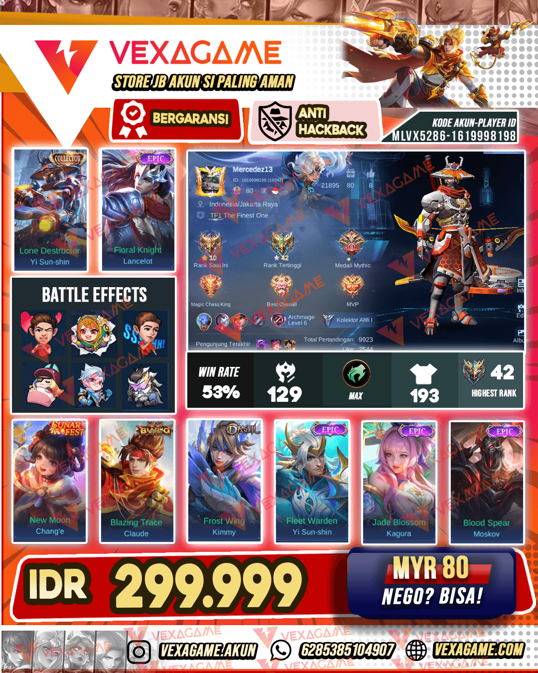 Yi Sun Shin Collector | Lancelot Epic