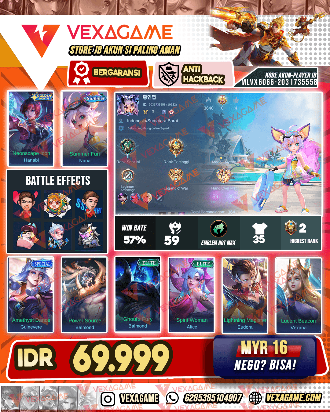 Akun Murah Meriahh