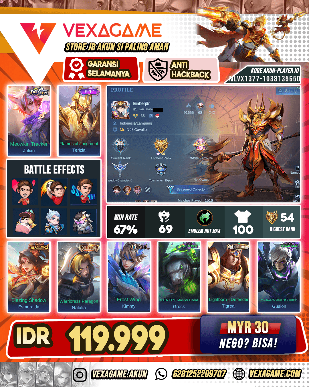 Terizla Epic X Julian Meow