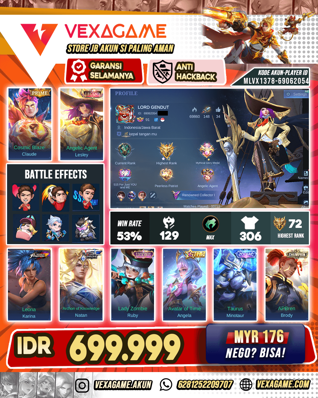 Lesley Legend X Claude Prime