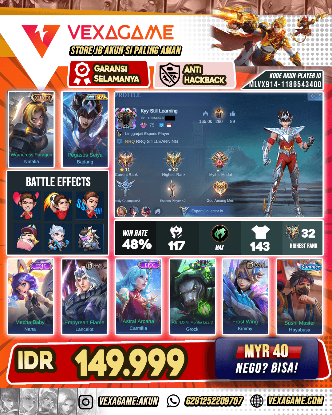 Badang Saint Seiya Murah