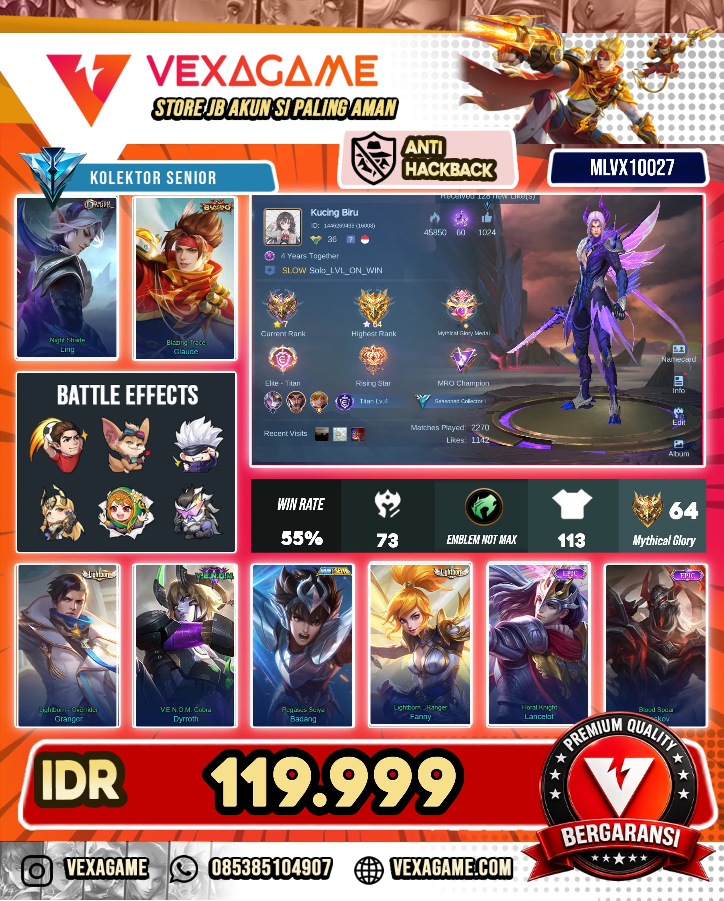 Ling Dragon Tamer | Claude Blazing