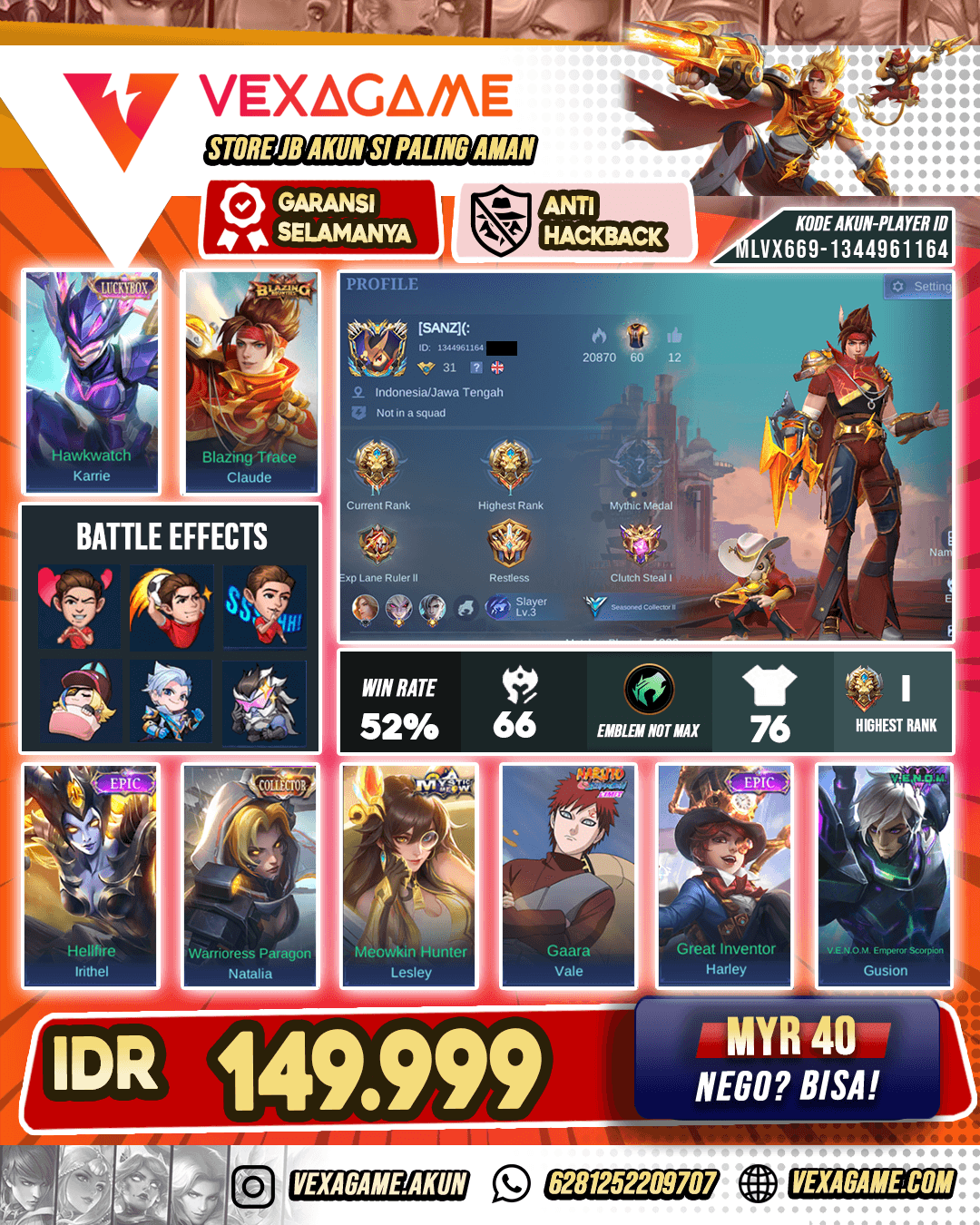 Karrie Lucky Box Murah