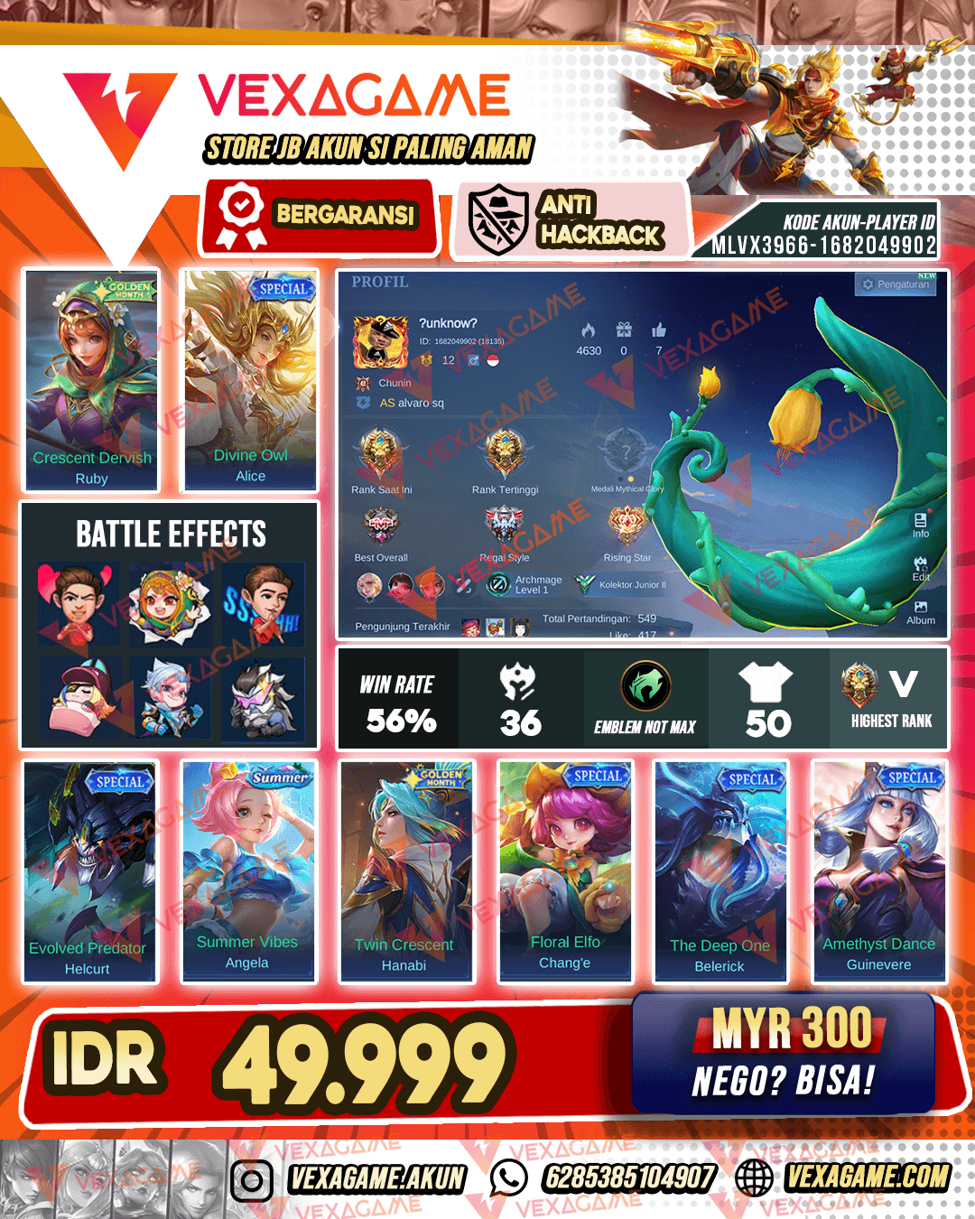 Akun Murah