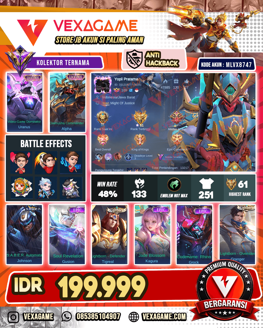 Alpha X Uranus Luckybox