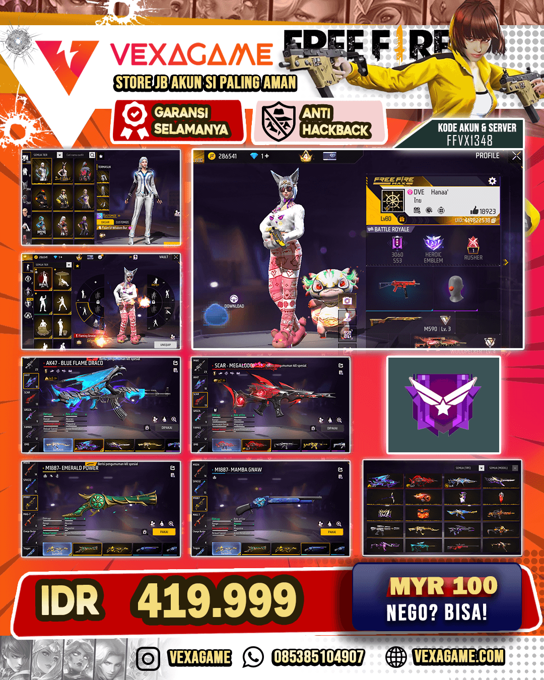 SG SOLAR x TROMPET | EVO SCAR MAX | EVO AK47 OTW MAX | EVO XM8 | VAULT 600++