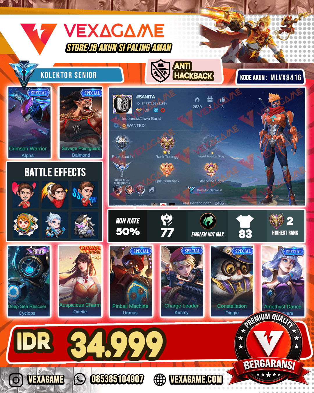Akun Murah Harga Merakyat